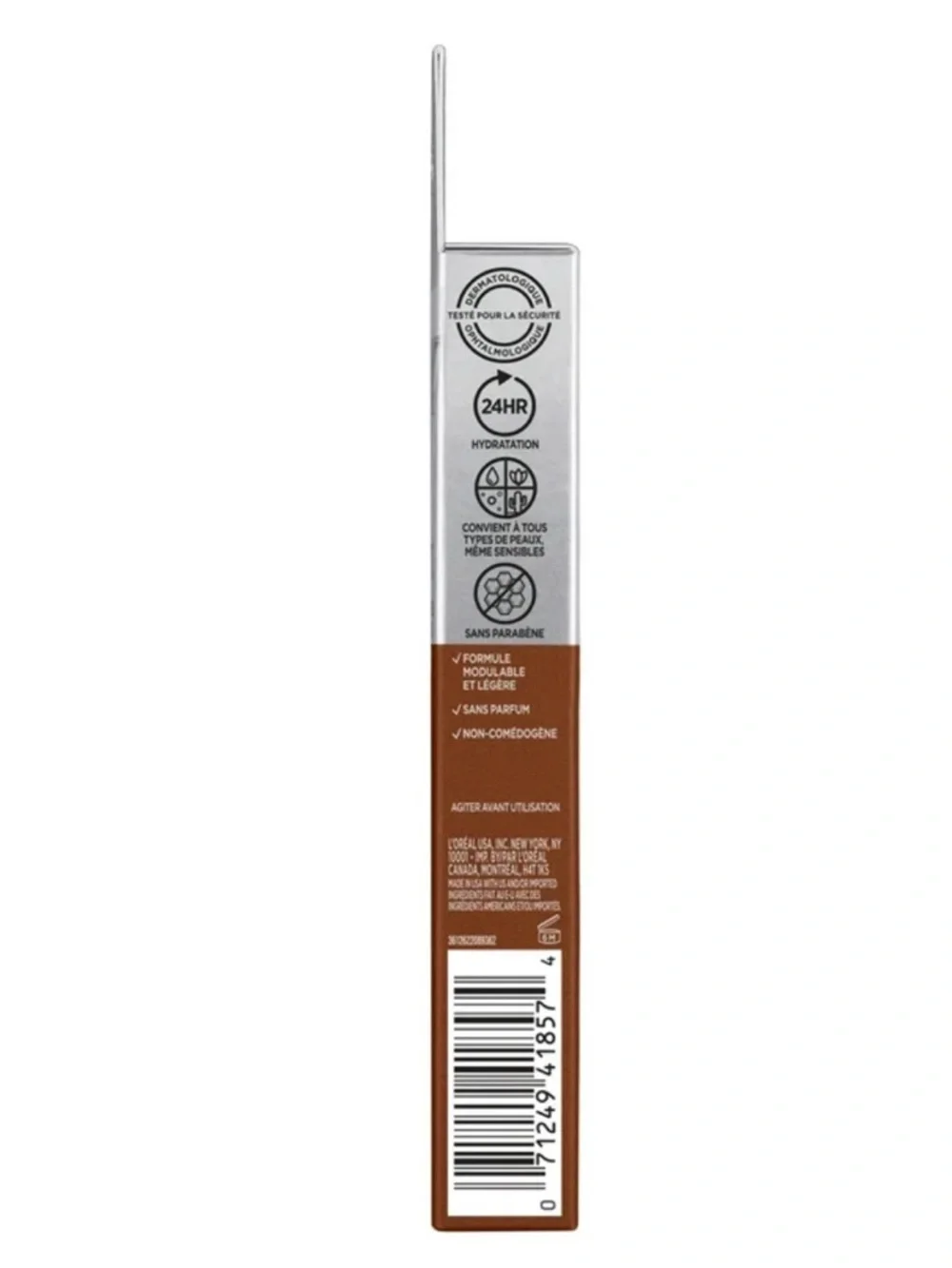 New! L'Oreal Paris True Match Pure Hyaluronic Acid Eye Concealer C9-10 Deep .4oz